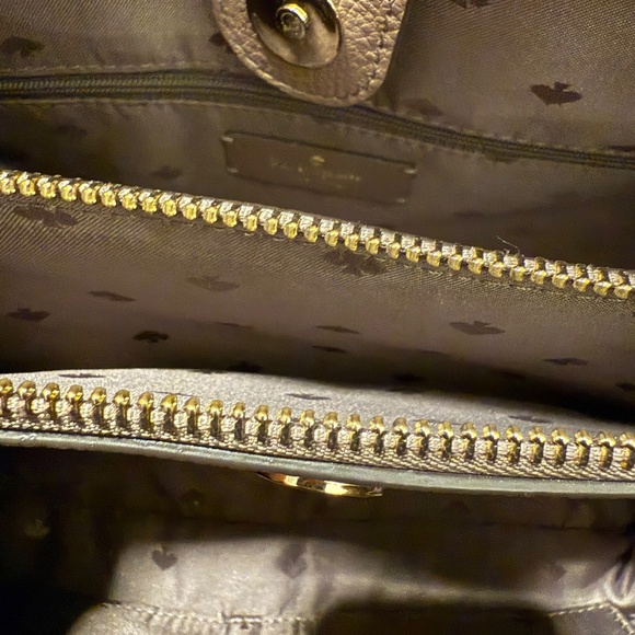 Kate Spade Triple Compartment Satchel Purse - Picture 6 of 9